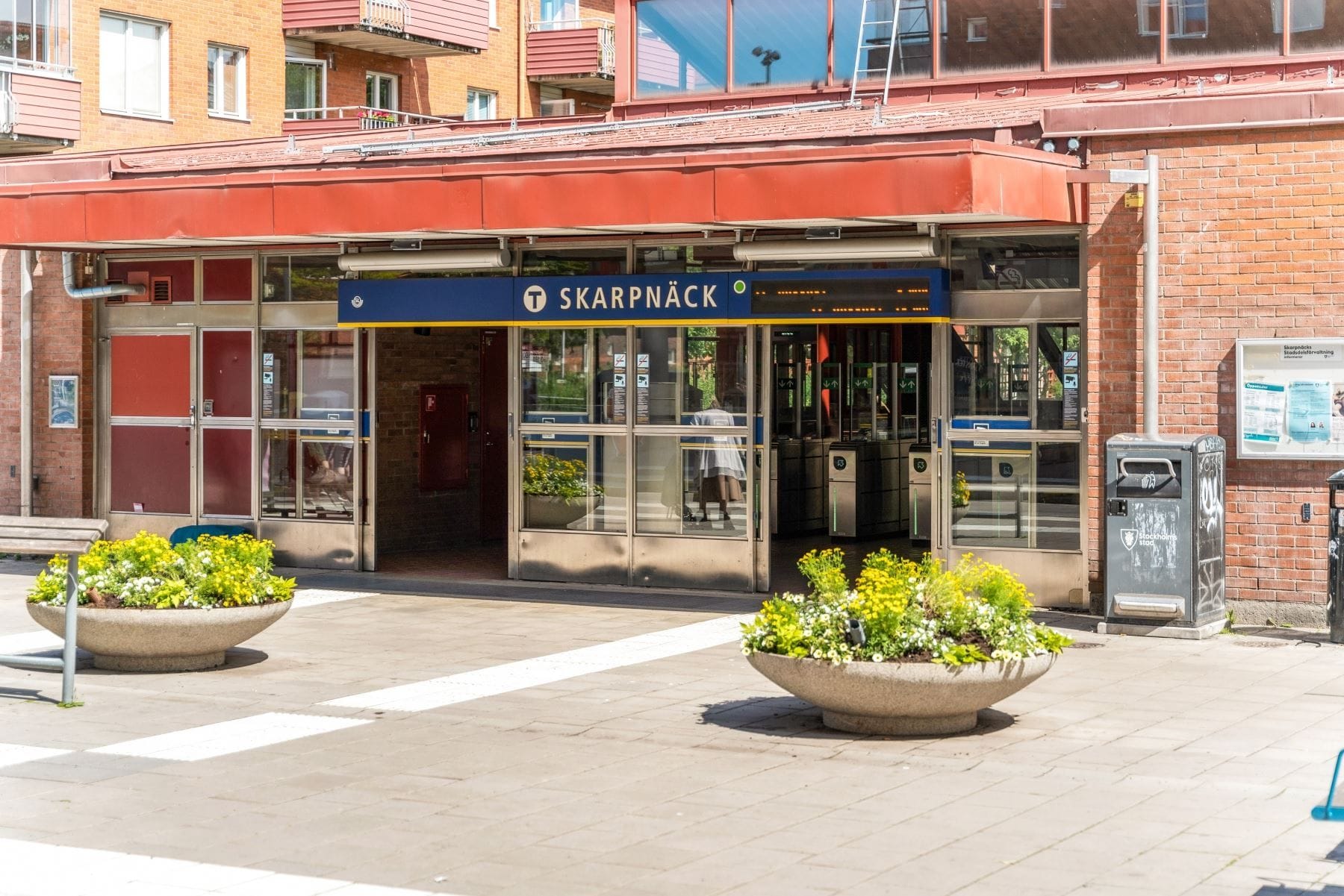 Skarpnäcks T-bana