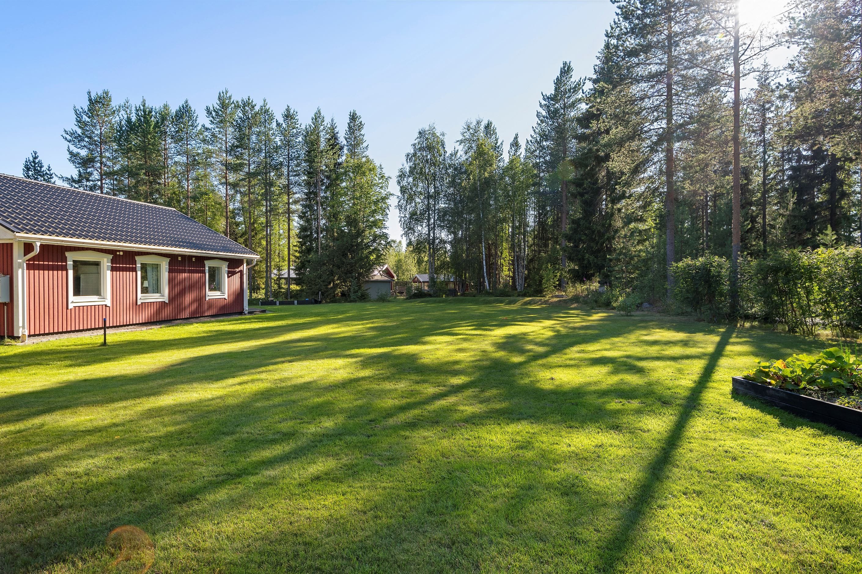 Baksida av huset
