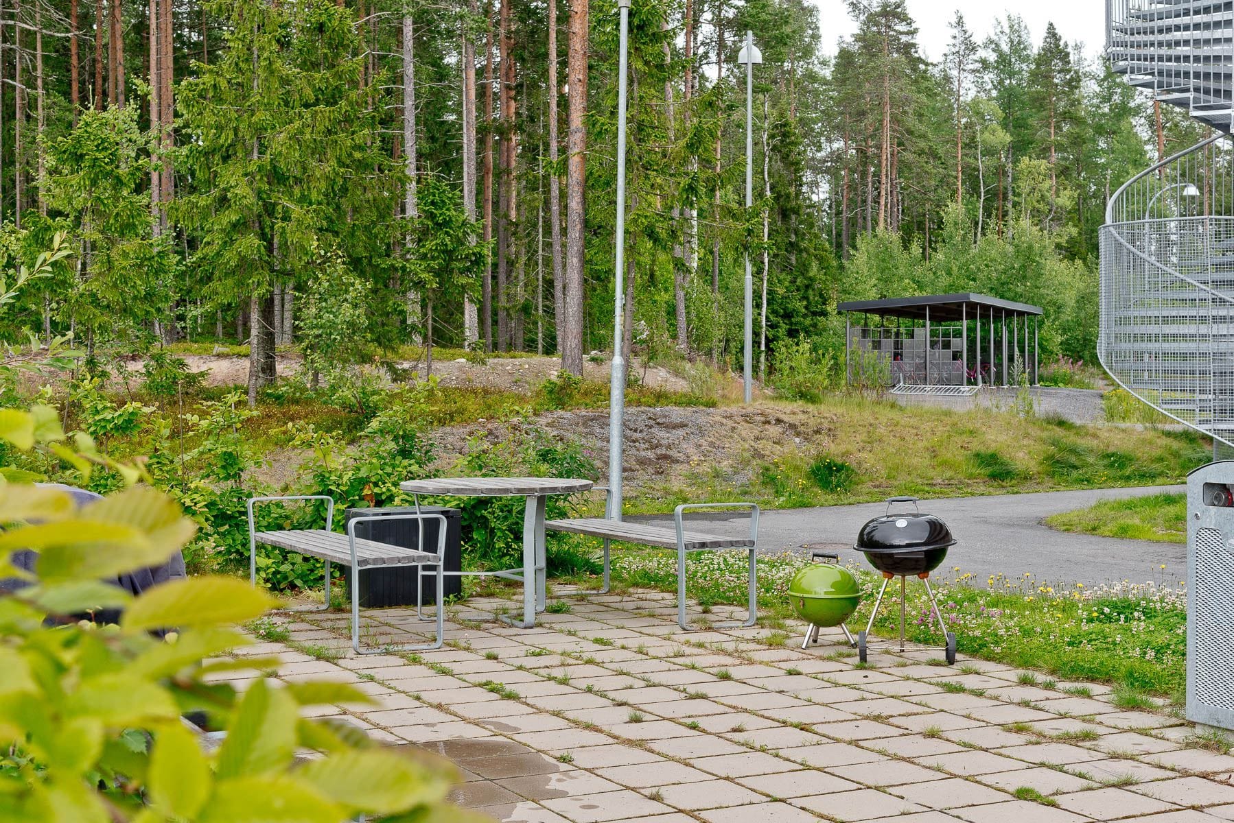 Grillplats innergård