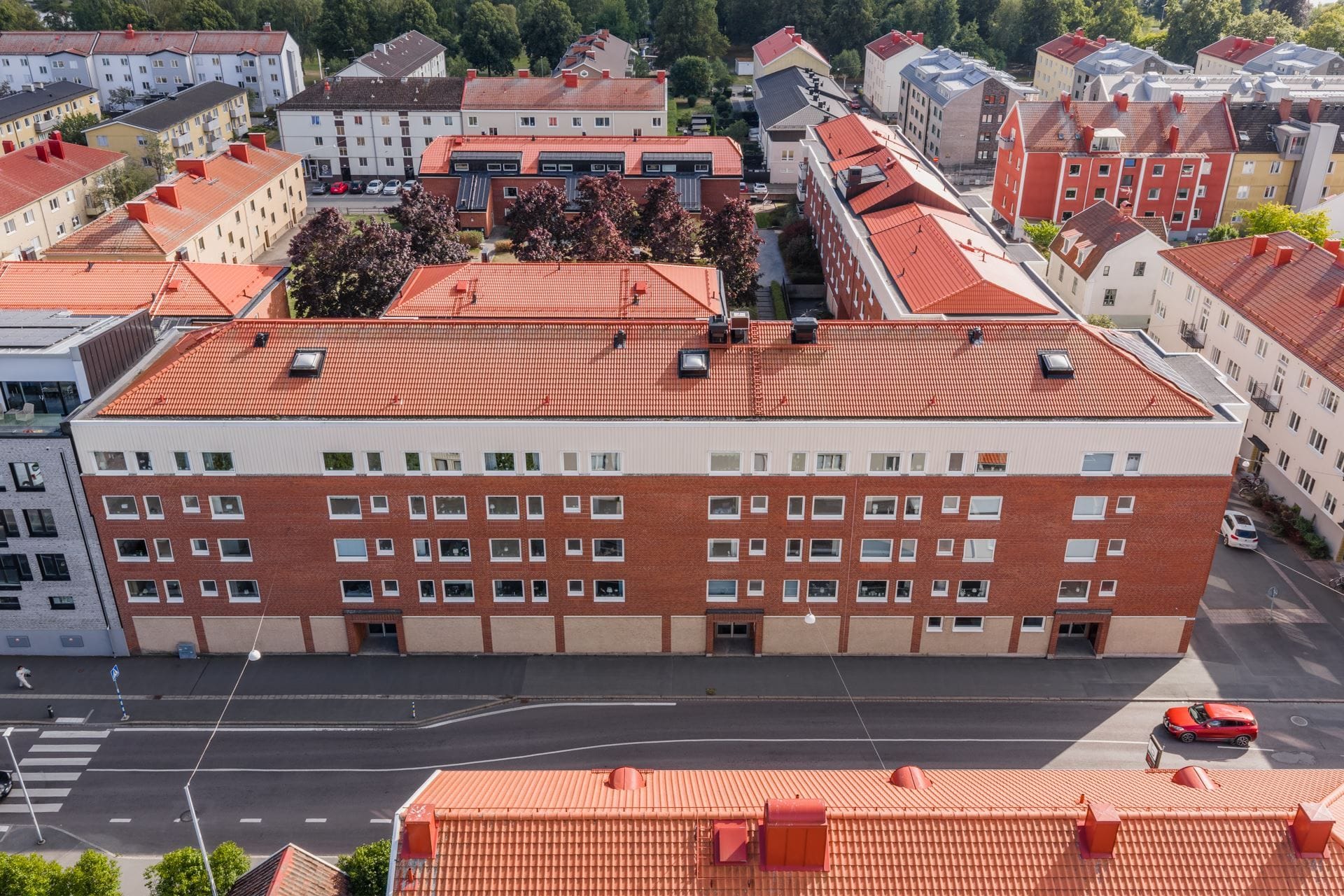 Innergården/fastigheterna i föreningen
