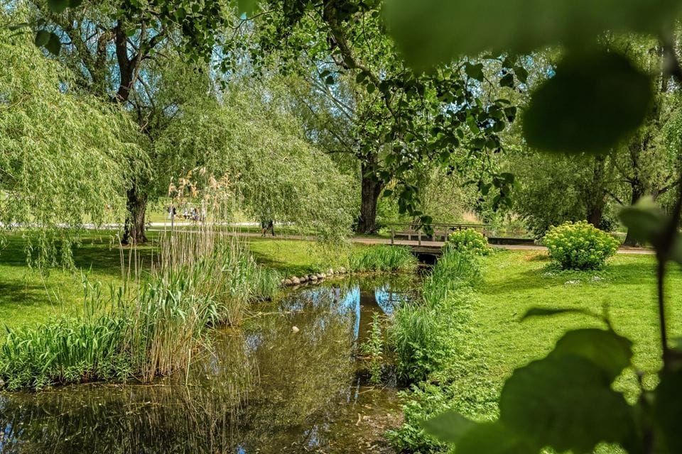 Ån mellan Löt- och Råstasjön