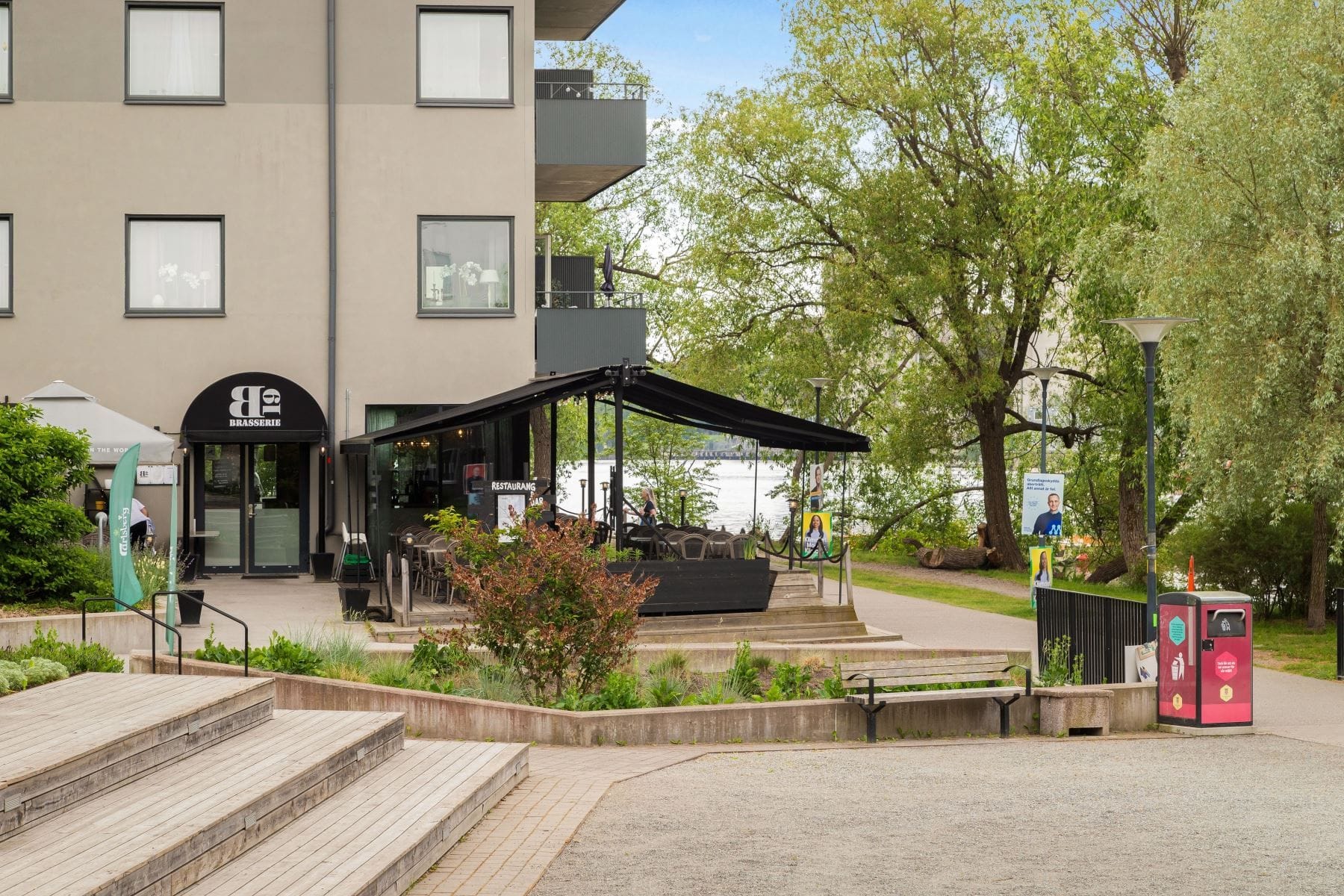 Brasserie 19 på Hamngatan!