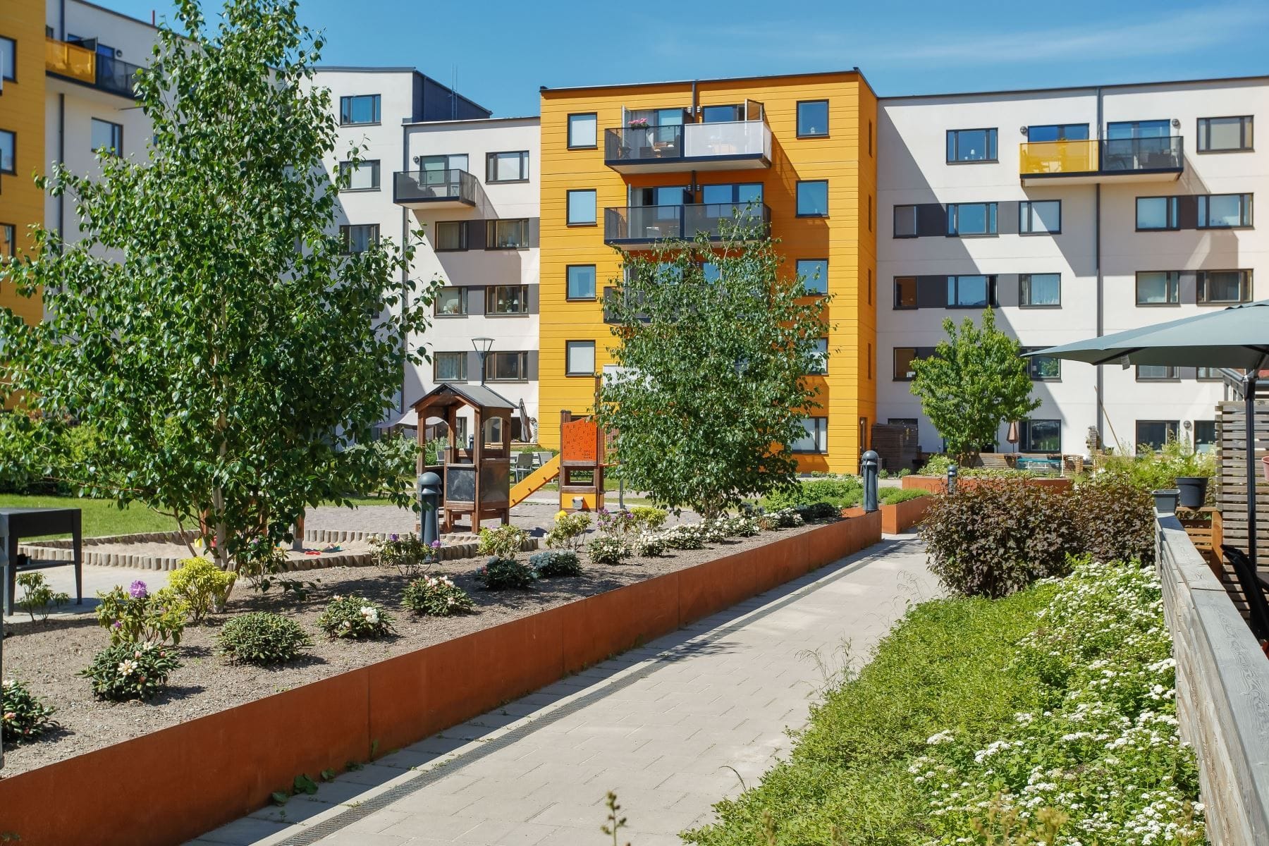 Föreningens innergård