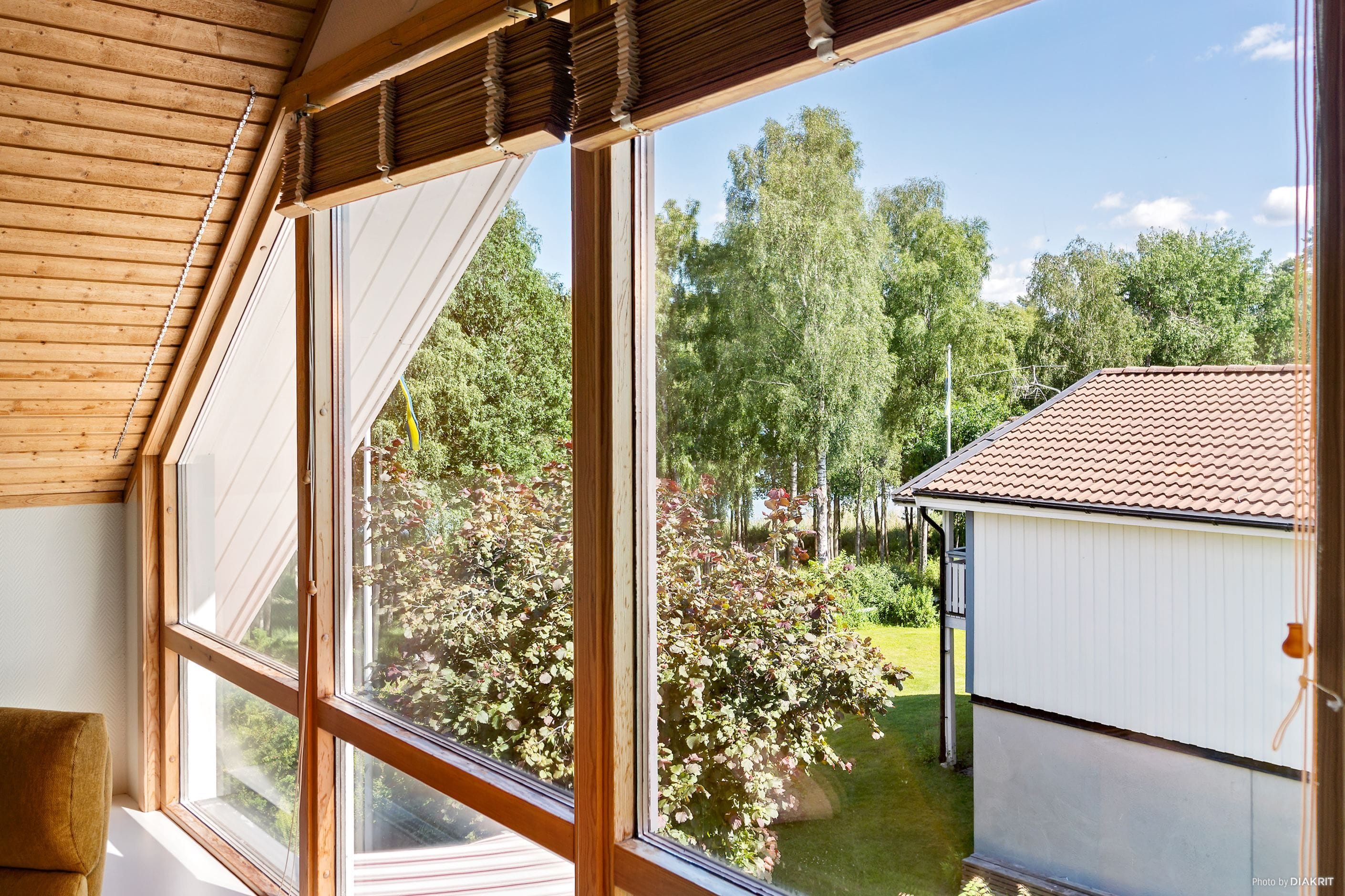 Sjöutsikt från vardagsrum