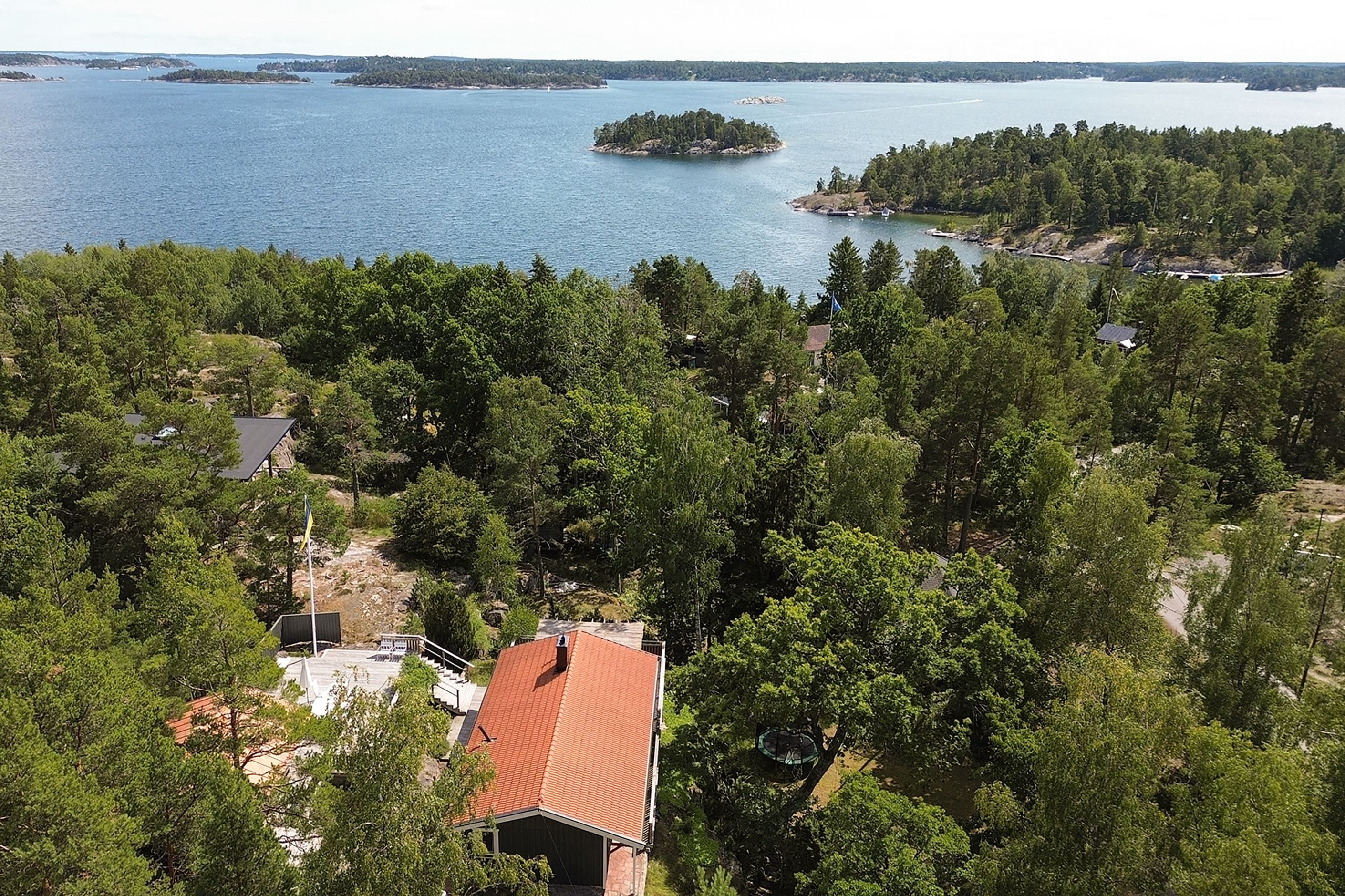 Huset med närhet till havet och båtplats