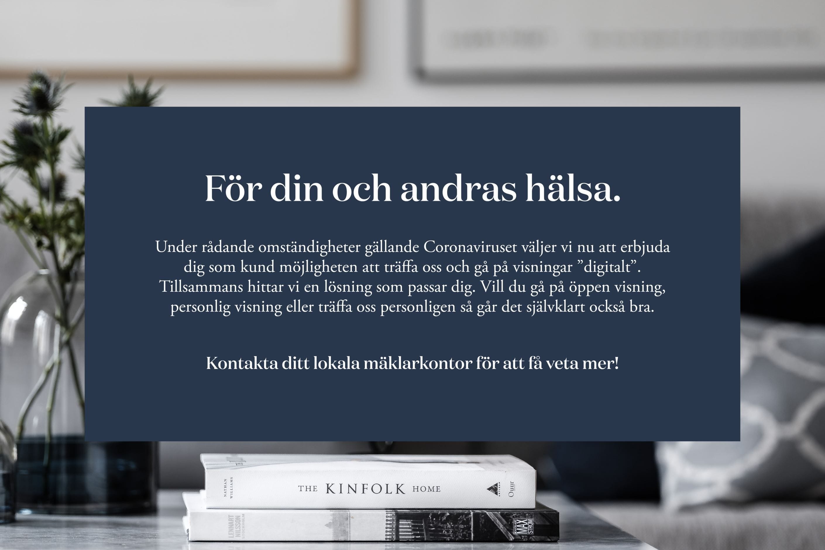 Vi tänker på dig