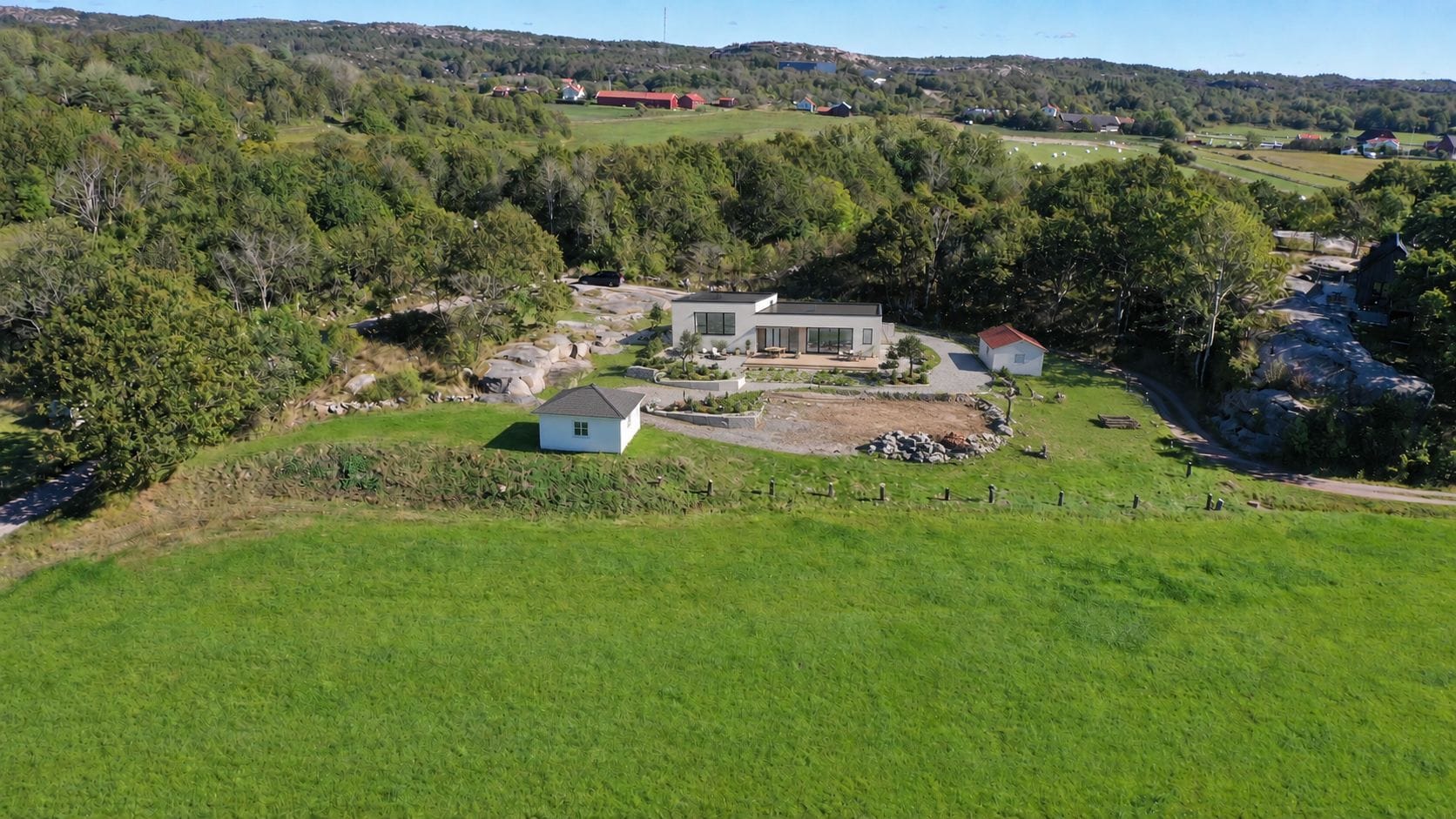 AI genererat förslag på byggnad. OBS kommunen lämnar bygglov på lämplig byggnad, detta är ej ansökt!