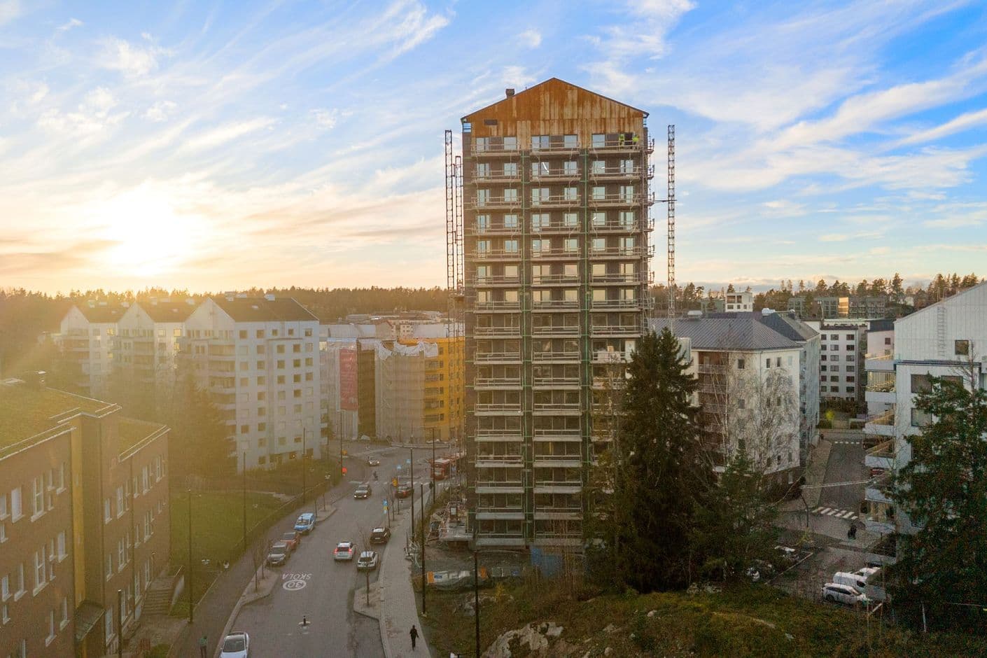 Gaffelseglet 19 lgh 2603 Vyn, våning 16, skylevel, högst upp Gaffelseglet 19 lgh 2603 Vyn, våning 16, skylevel, högst upp
