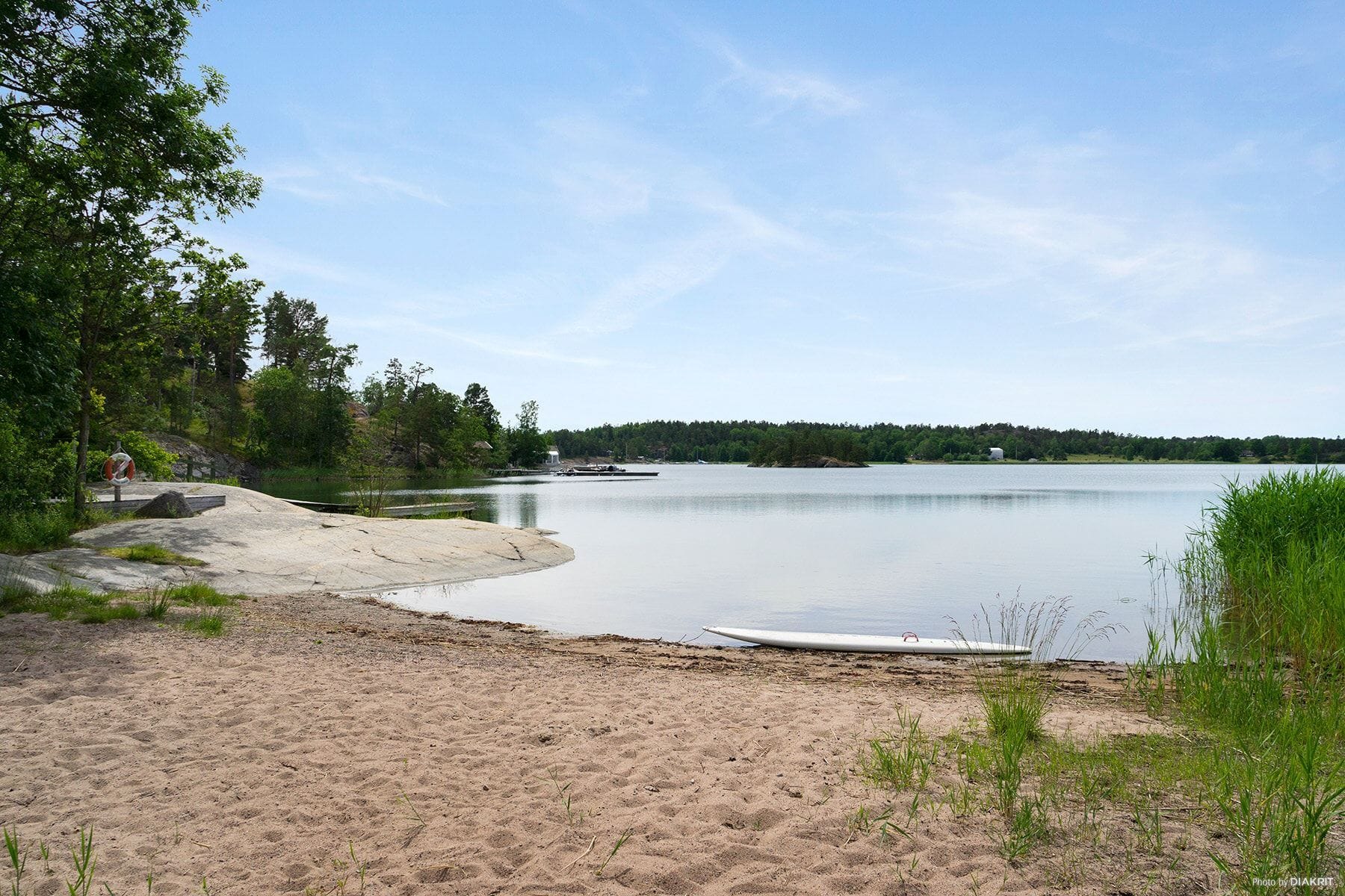 Strand i närområdet