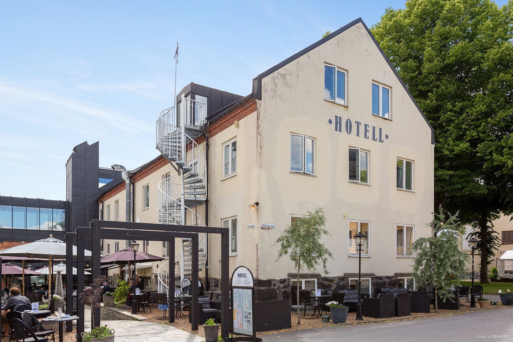 Hotell Blå Blom med restaurang