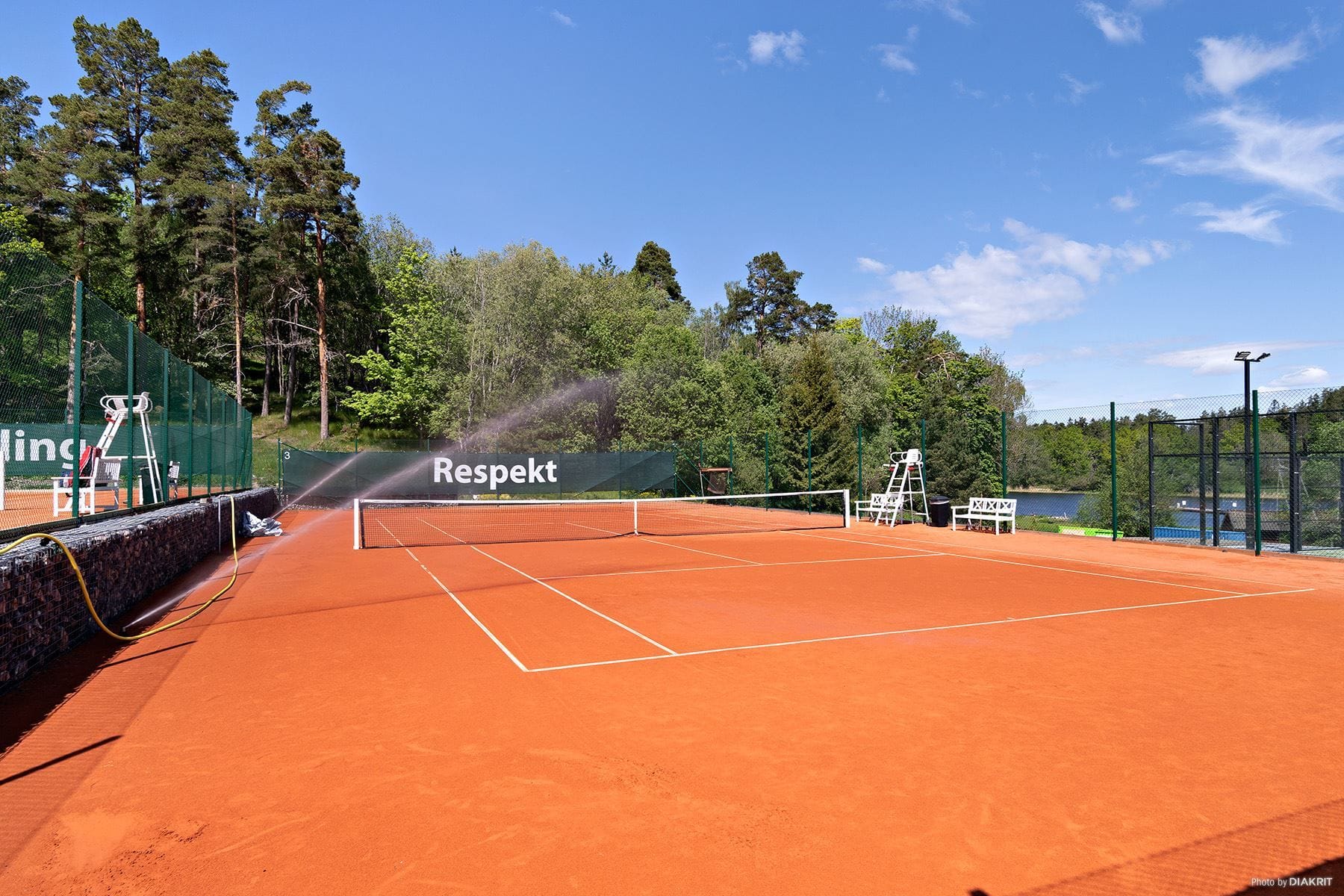 Tennisbanor vid Skeviks Gård