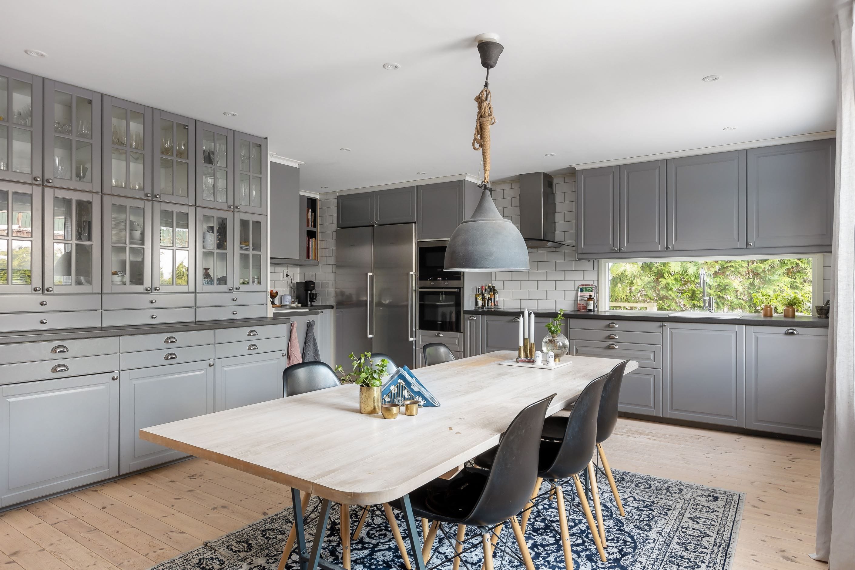 Kök gott om plats för den stora familjen