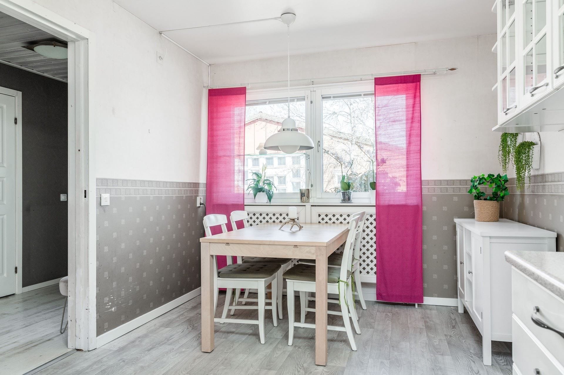 Plats för matbord