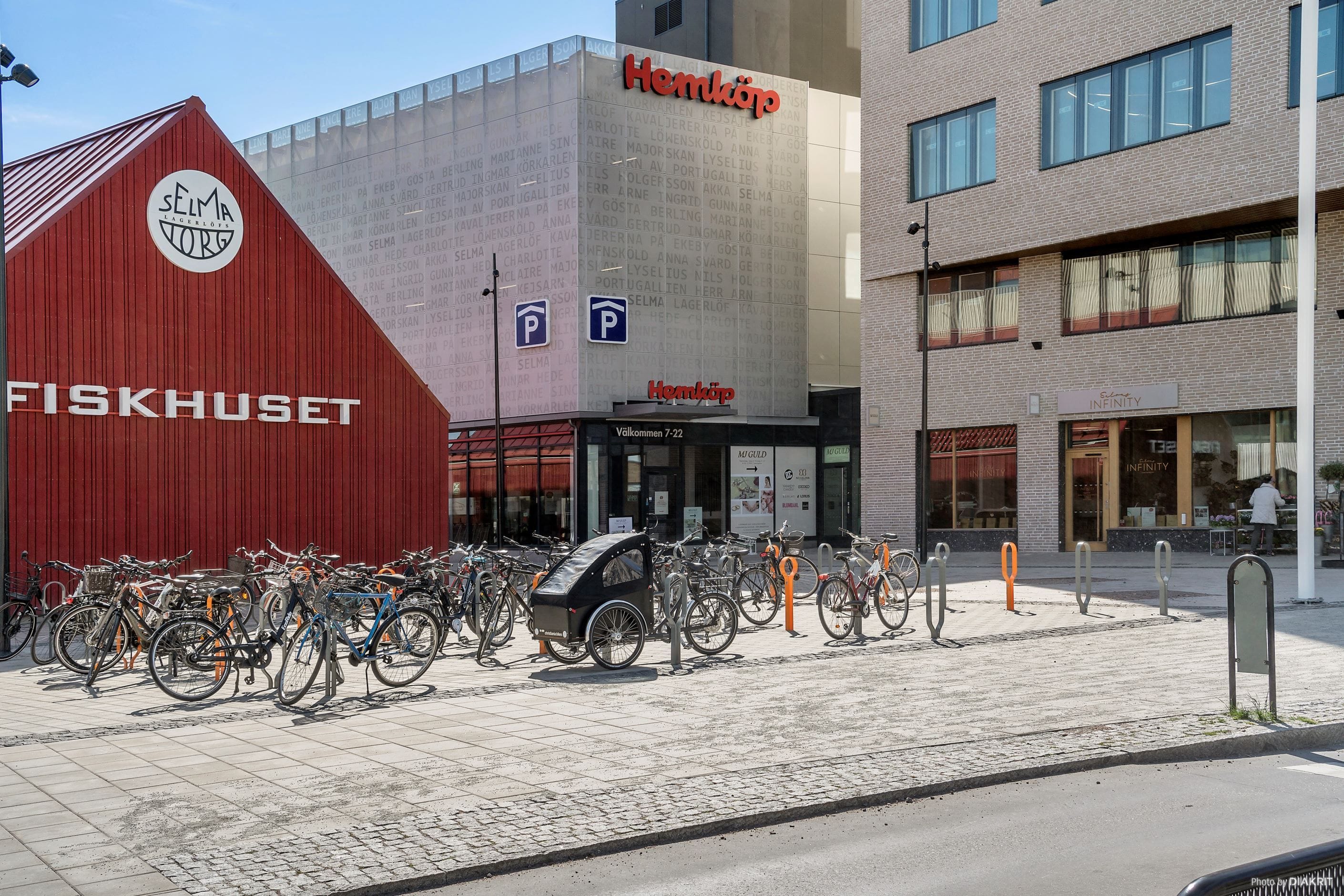 Fiskhuset och Hemköp