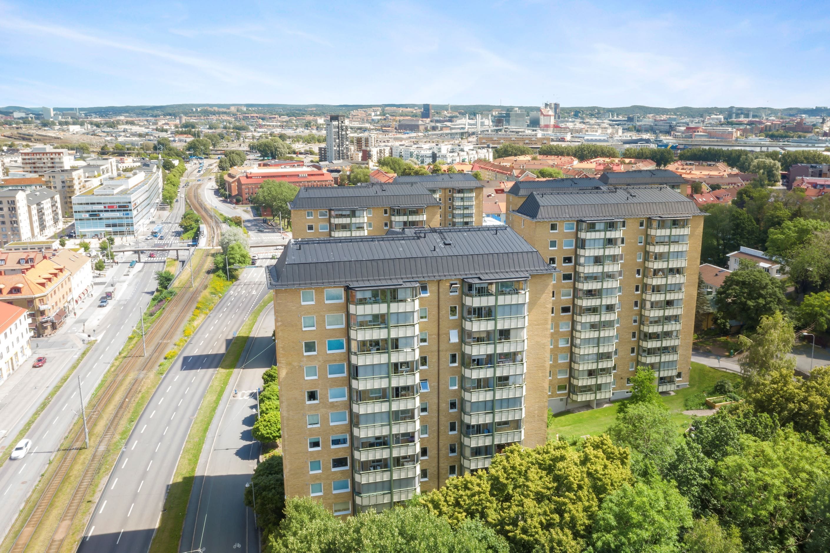 Virvelvindsgatan, ett stenkast från Kvillebäcken