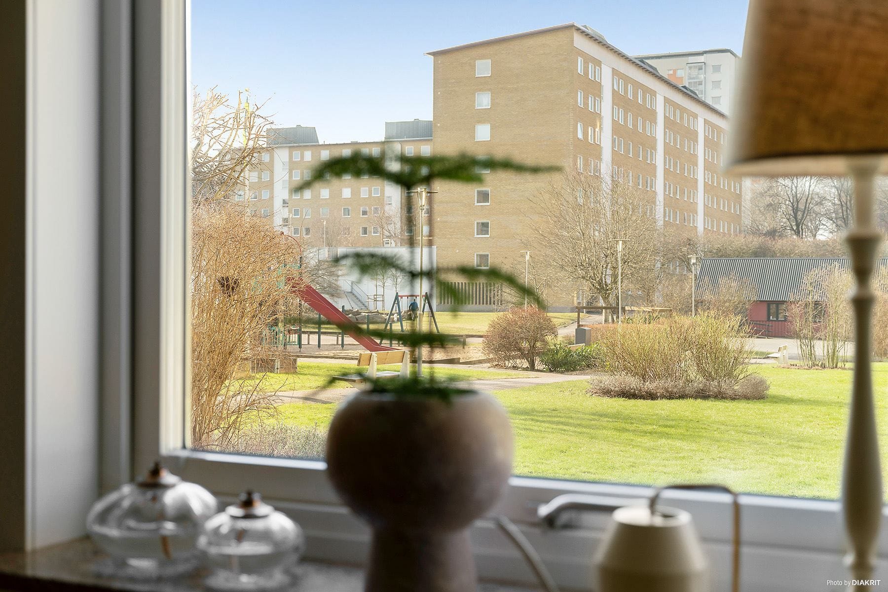 Utsikt från sovrummet