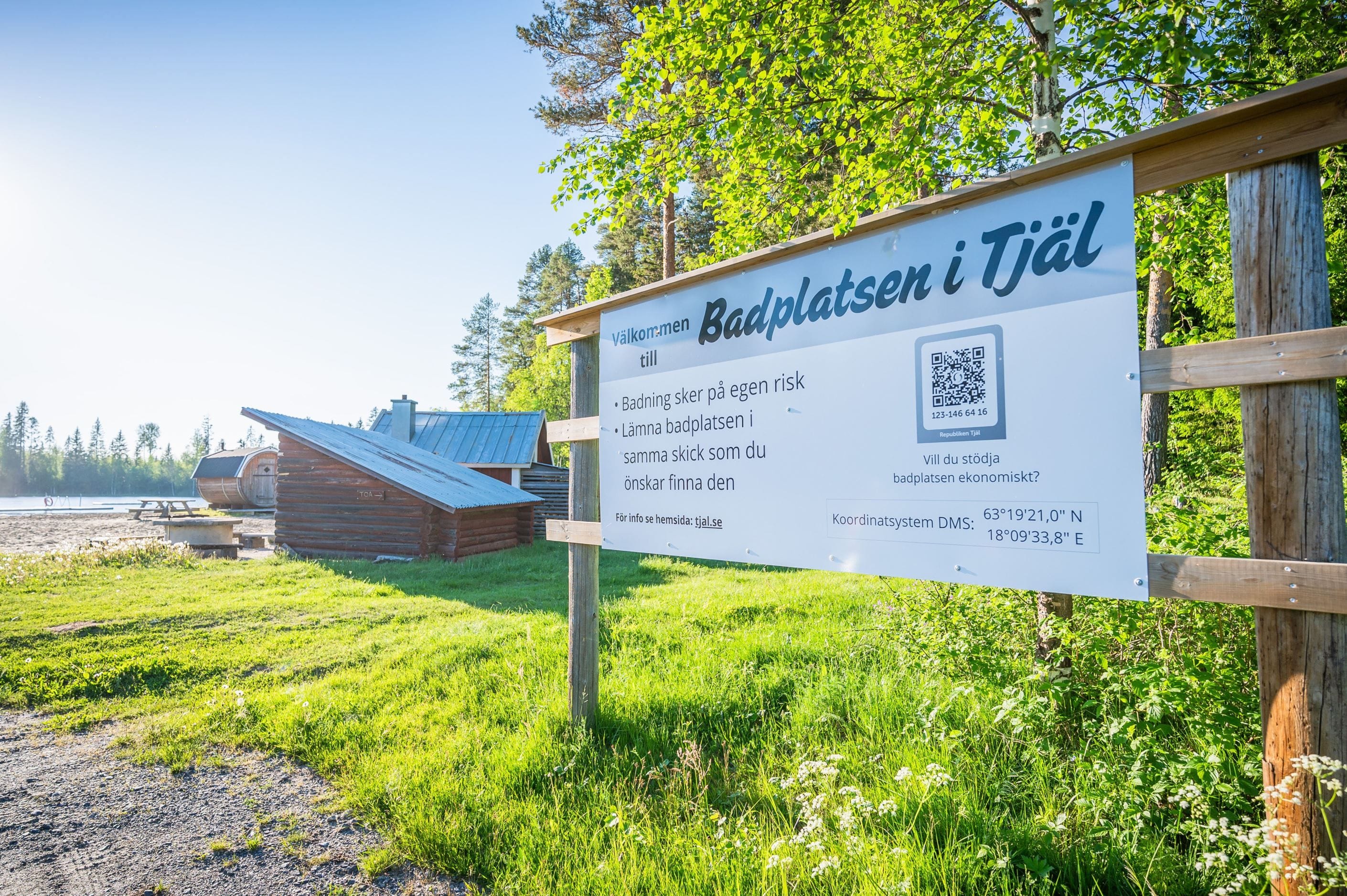 Gemensam badplats