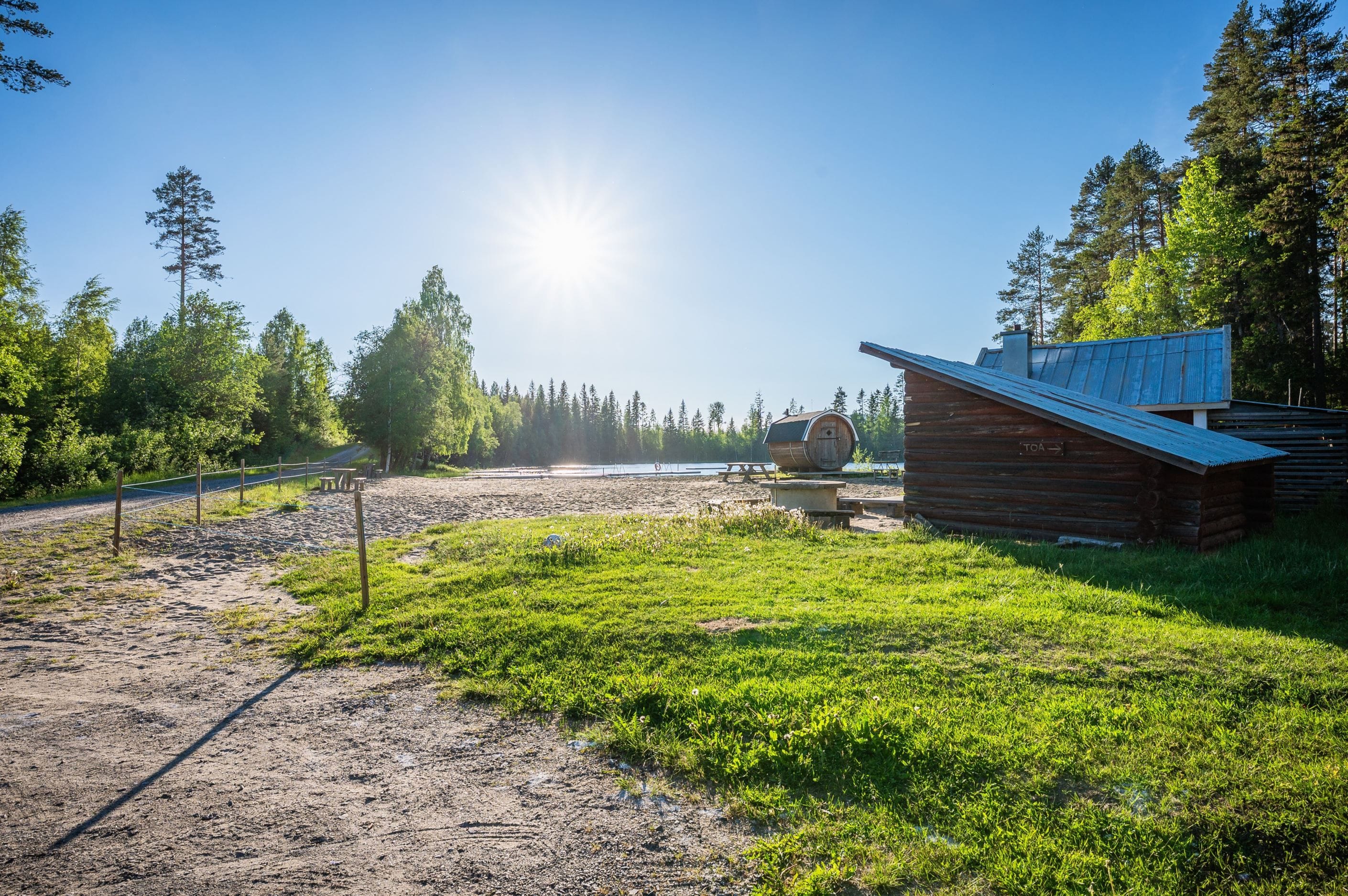 Gemensam badplats