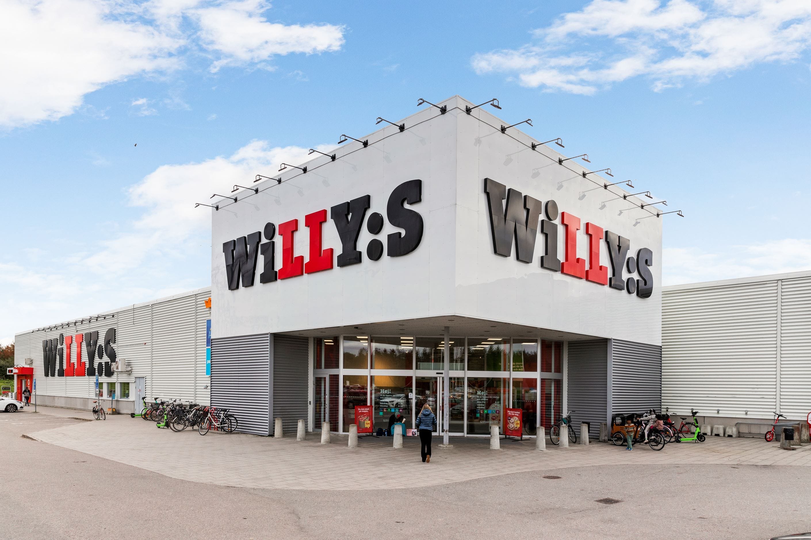 Willys och Kens i närheten
