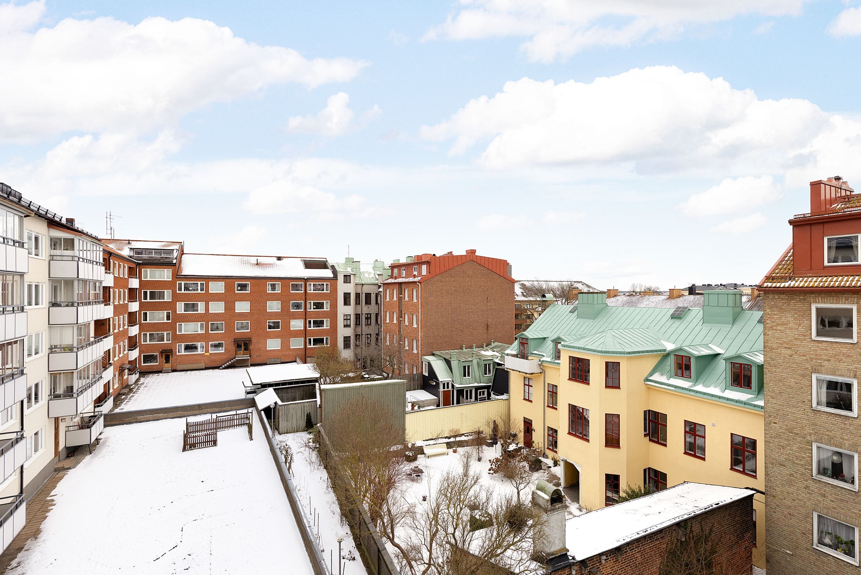 Utsikt över takåsarna