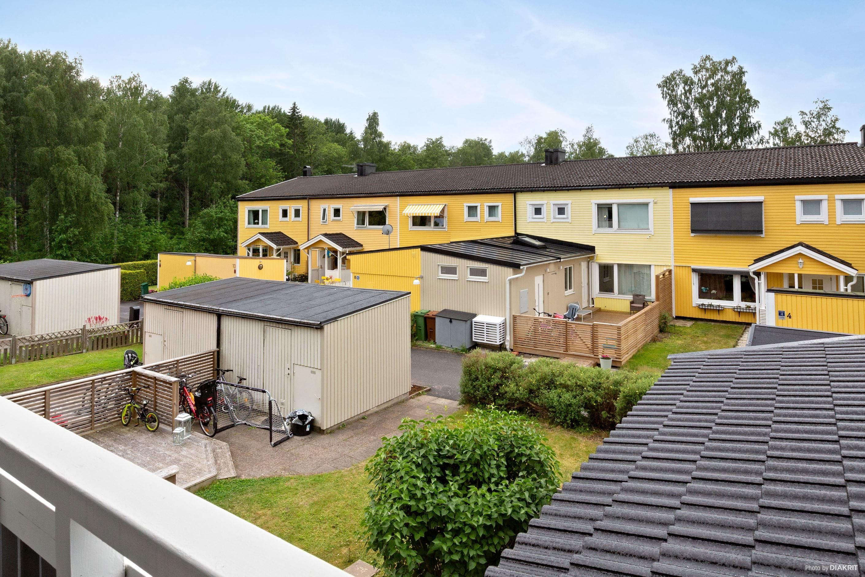 Vy från balkongen