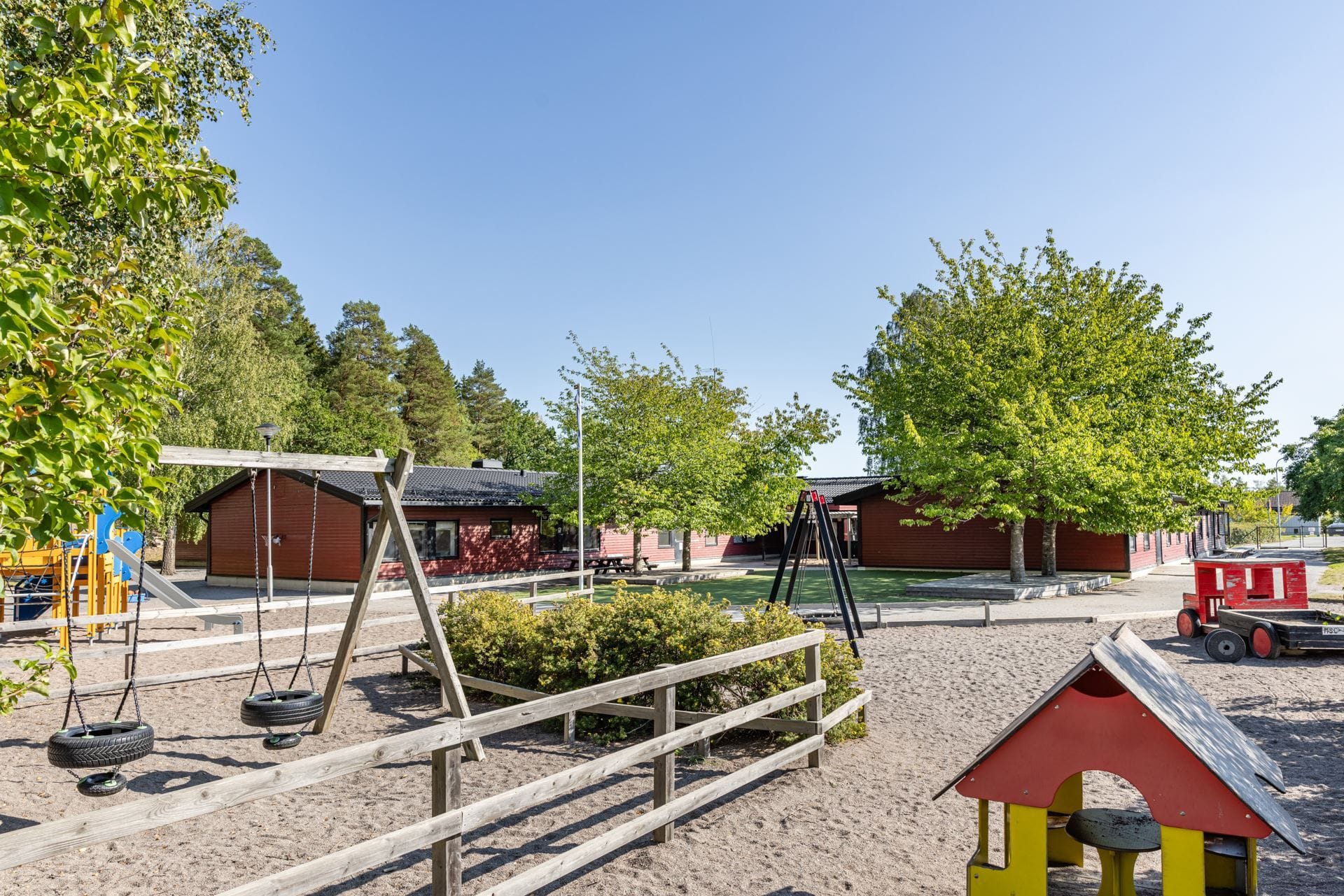 Fäbodstugans förskola, några minuter från huset!