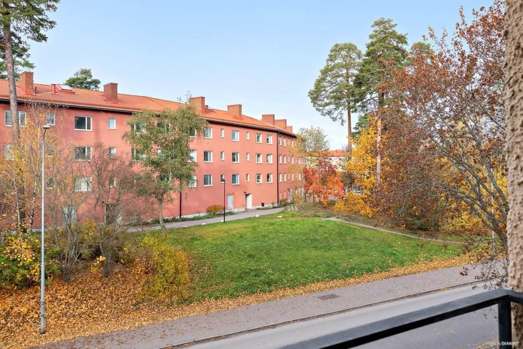Vy från franska balkongen