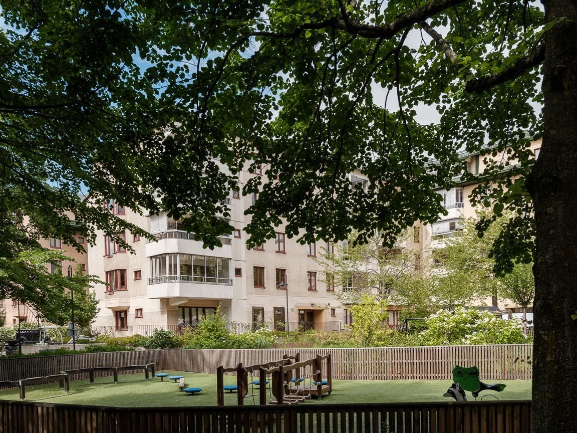 En av föreningens tre gårdar