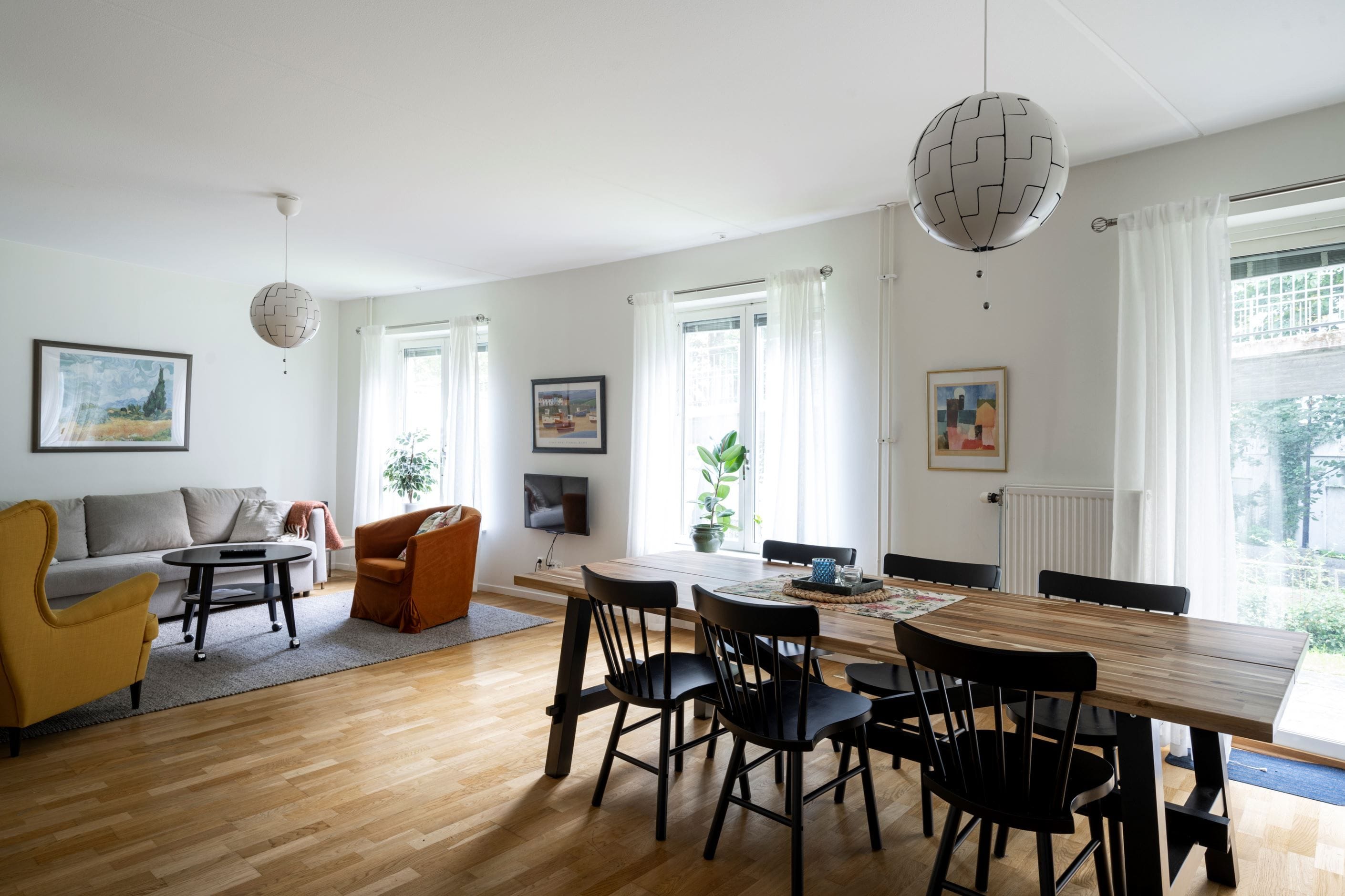 En av föreningens två övernattningslägenheter