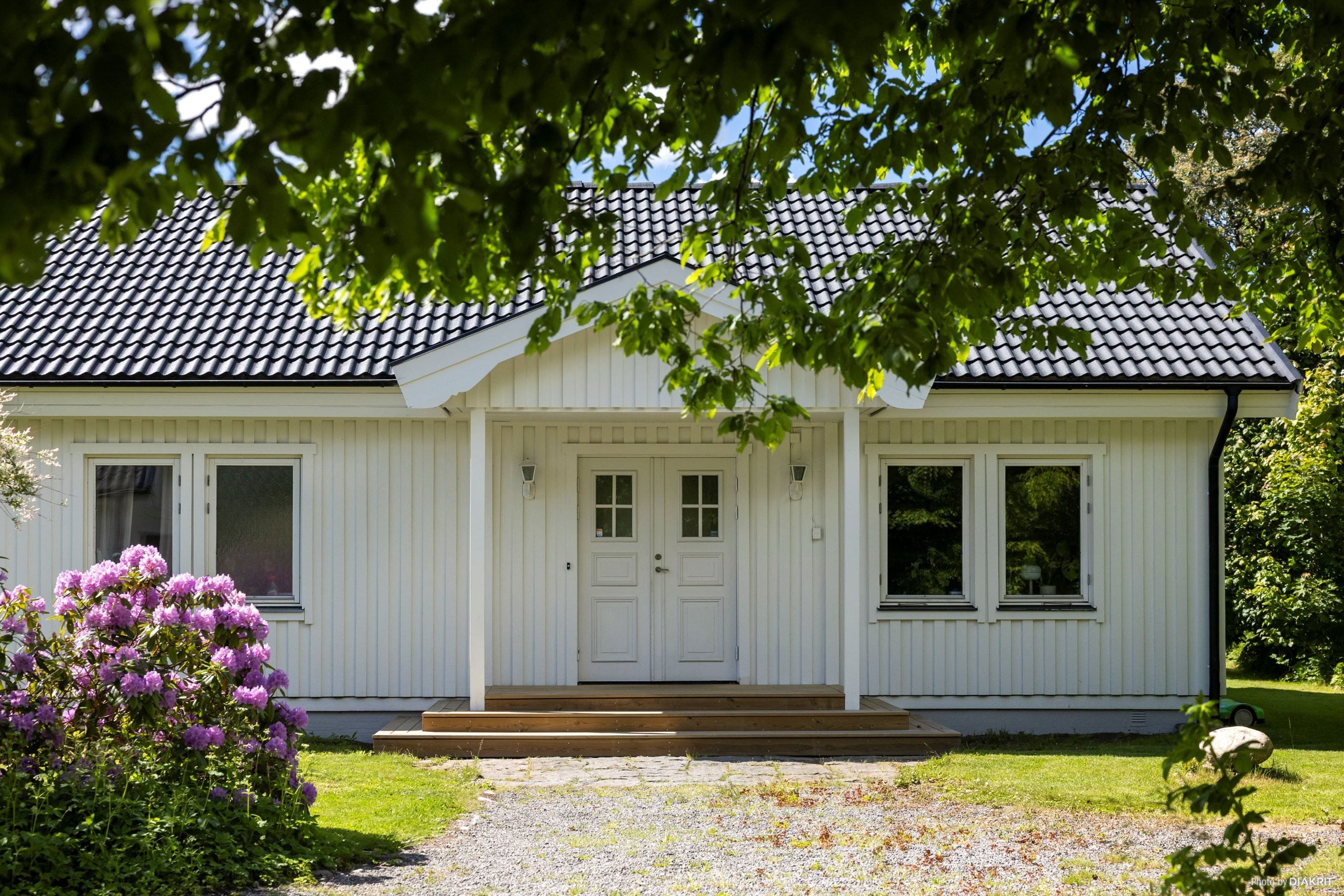 Vy från framsida