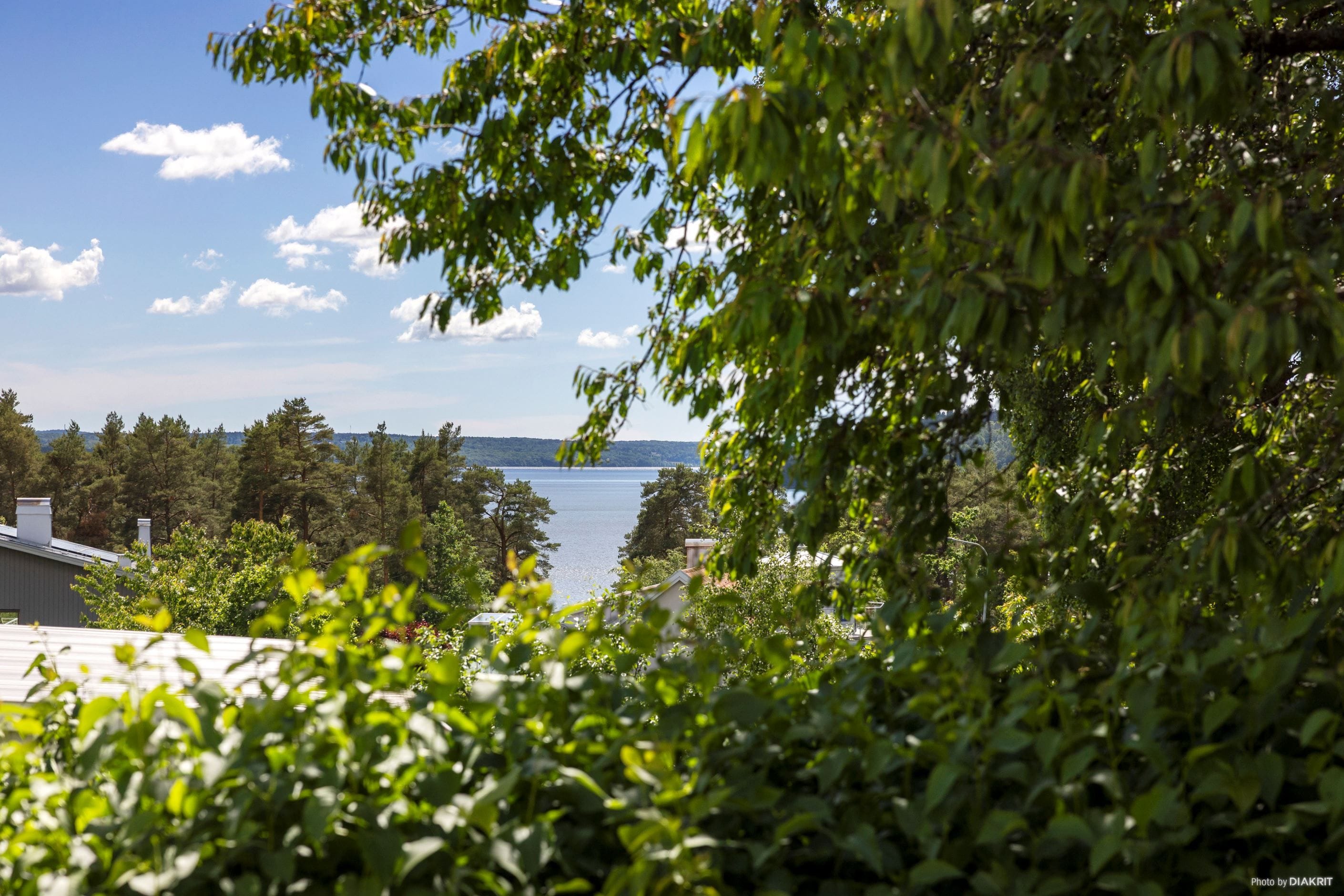 Sjöutsikt mot Lygnern